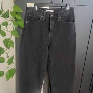 Women's Black Boyfriend Jeans
